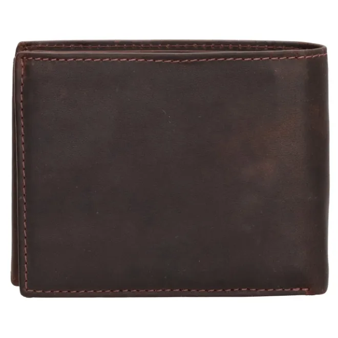 Clearance Hide & Stitches Japura Wallet darkbrown