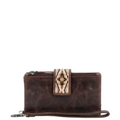 Hide & Stitches Next Navajo Wallet darkbrown
