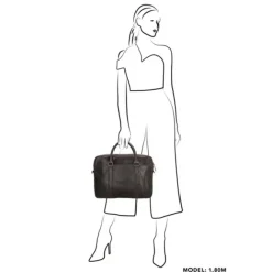 Sale Hide & Stitches Next Navajo Laptopbag black