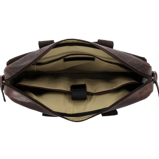 New Hide & Stitches Next Navajo Laptopbag darkbrown