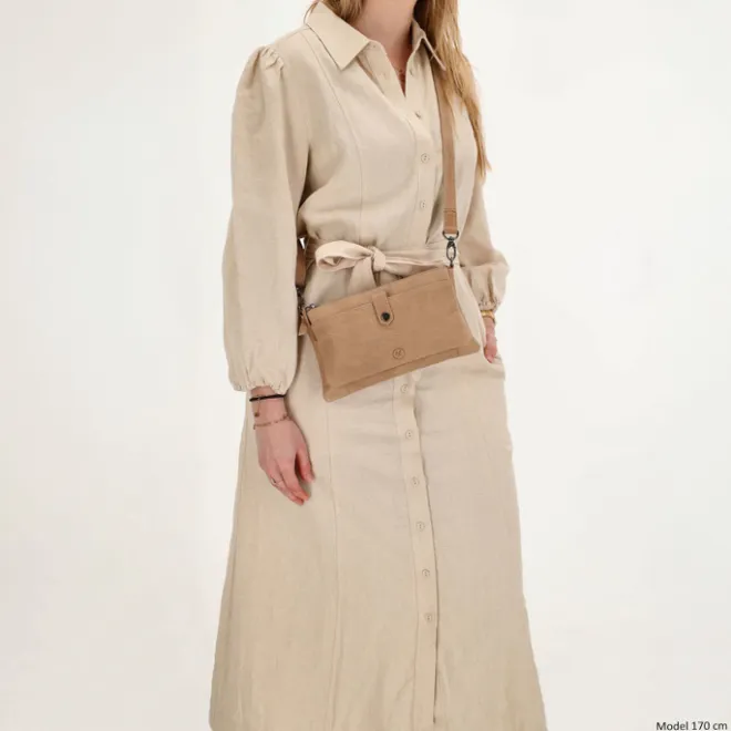New Hide & Stitches Next Navajo Shoulderbag sand