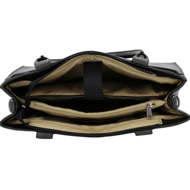 New Hide & Stitches Next Navajo Laptopbag black