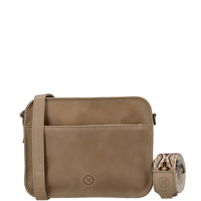 Online Hide & Stitches Next Navajo Shoulderbag sand