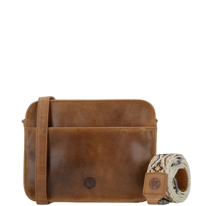 New Hide & Stitches Next Navajo Shoulderbag brown