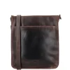 Hot Hide & Stitches Next Navajo Shoulderbag darkbrown