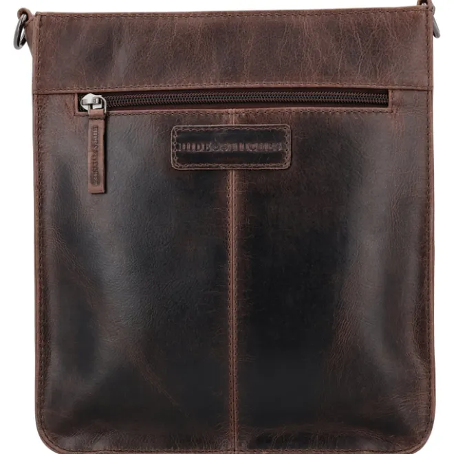 Hot Hide & Stitches Next Navajo Shoulderbag darkbrown