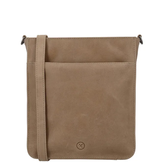 Hot Hide & Stitches Next Navajo Shoulderbag sand