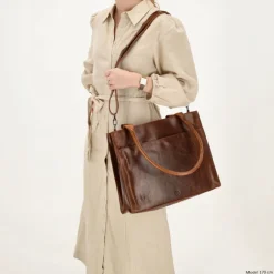 New Hide & Stitches Next Navajo Laptopbag brown