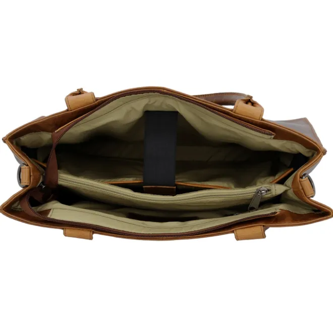 New Hide & Stitches Next Navajo Laptopbag brown