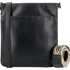 New Hide & Stitches Next Navajo Shoulderbag black