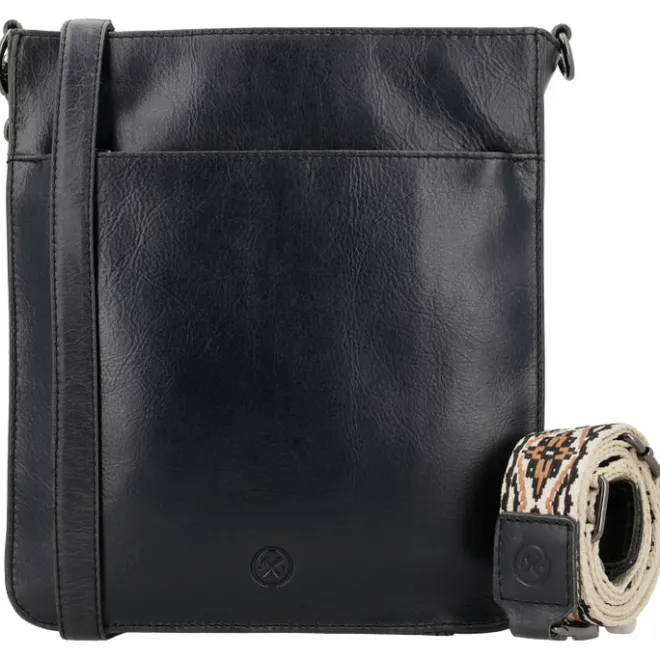New Hide & Stitches Next Navajo Shoulderbag black