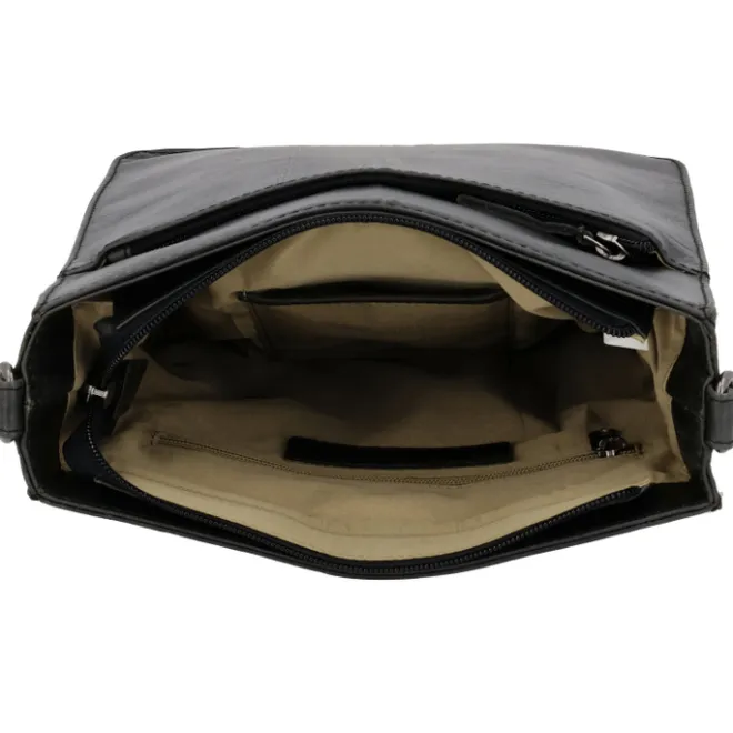 New Hide & Stitches Next Navajo Shoulderbag black