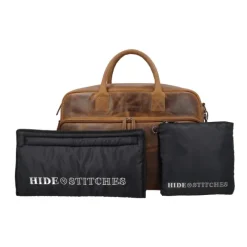 New Hide & Stitches Next Navajo Diaperbag brown