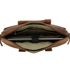 Online Hide & Stitches Next Navajo Laptopbag brown