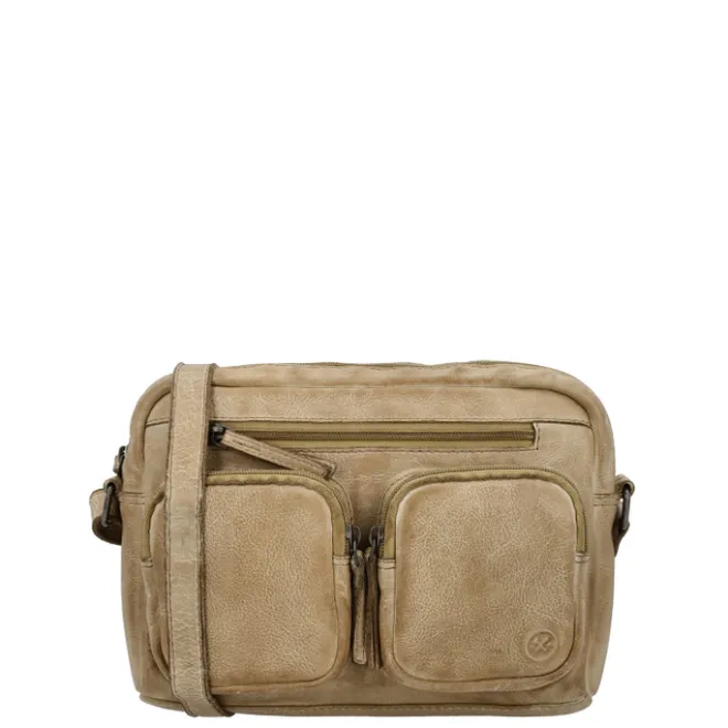 New Hide & Stitches Paint Rock Shoulderbag sand