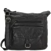 Hide & Stitches Paint Rock Shoulderbag black