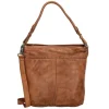 New Hide & Stitches Paint Rock Hobo Shoulderbag cognac
