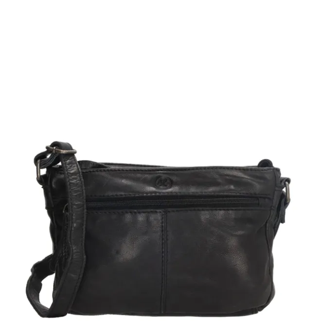 Hide & Stitches Paint Rock Shoulderbag Compact black