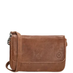 Best Hide & Stitches Paint Rock Crossover Shoulderbag Flap cognac