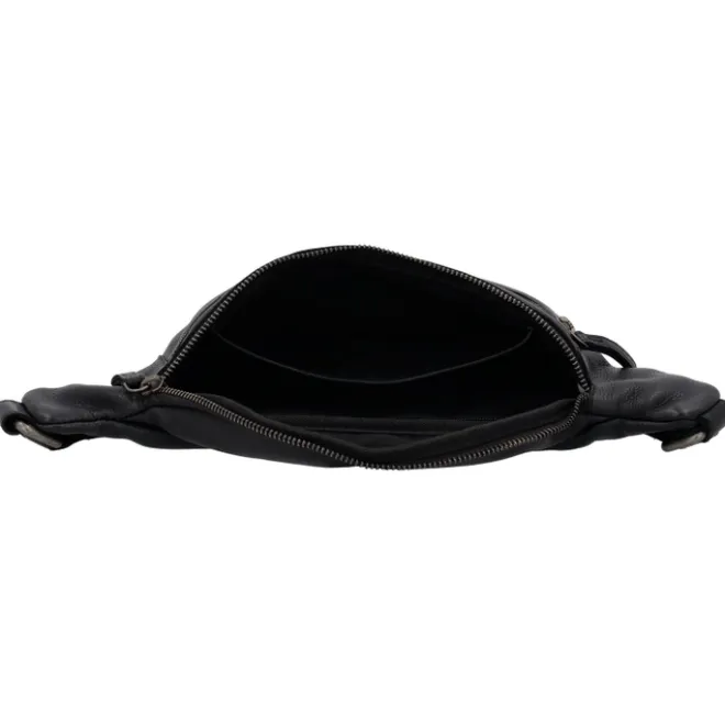 Hide & Stitches Paint Rock Hipbag black