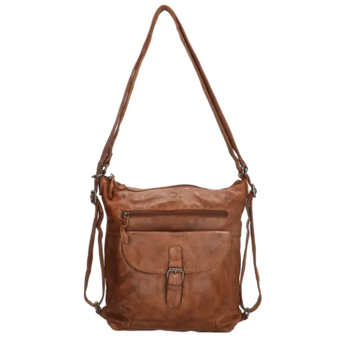 Discount Hide & Stitches Paint Rock Backpack Shopper cognac