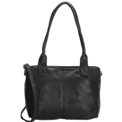 Hot Hide & Stitches Paint Rock Shopper Shoulderbag black