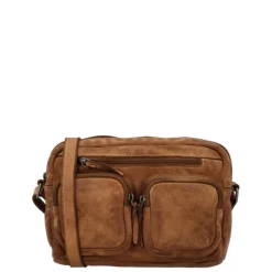 New Hide & Stitches Paint Rock Shoulderbag cognac