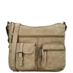 Outlet Hide & Stitches Paint Rock Shoulderbag sand