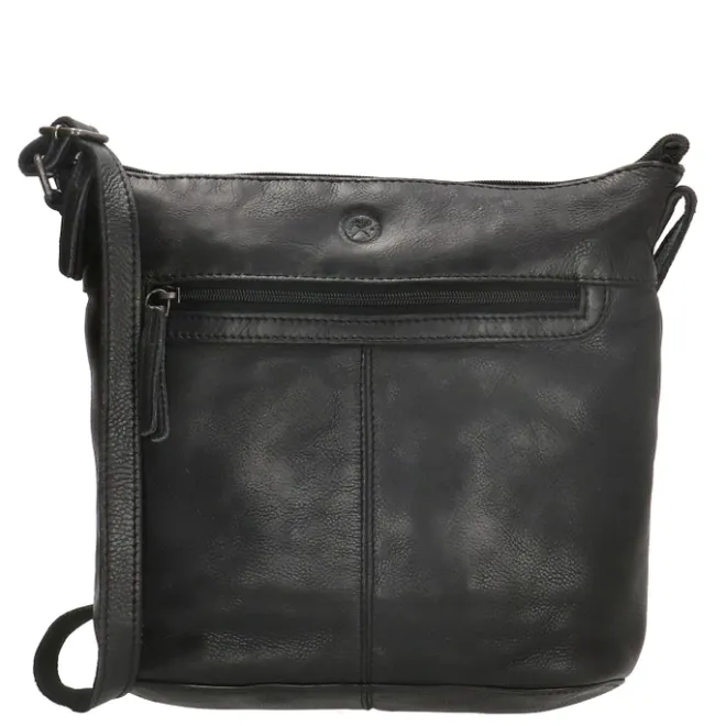 Outlet Hide & Stitches Paint Rock Shoulderbag black