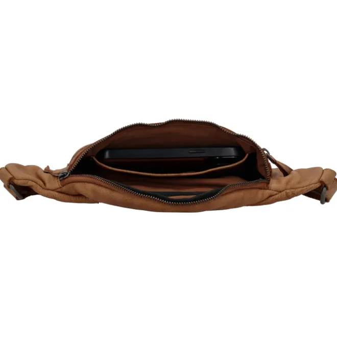 Discount Hide & Stitches Paint Rock Hipbag cognac