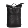 New Hide & Stitches Paint Rock Rolltop Backpack black