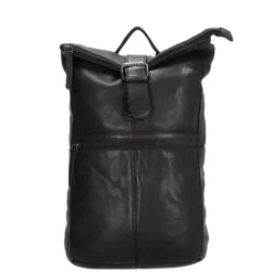 New Hide & Stitches Paint Rock Rolltop Backpack black