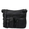 Online Hide & Stitches Paint Rock Shoulderbag black