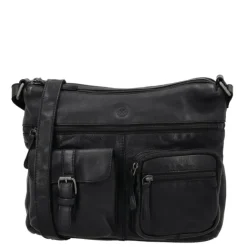 Online Hide & Stitches Paint Rock Shoulderbag black