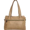 Outlet Hide & Stitches Porto Handtas taupe