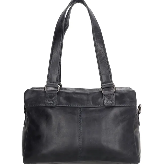 Clearance Hide & Stitches Porto Handtas donker navy