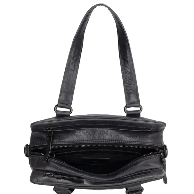 Clearance Hide & Stitches Porto Handtas donker navy