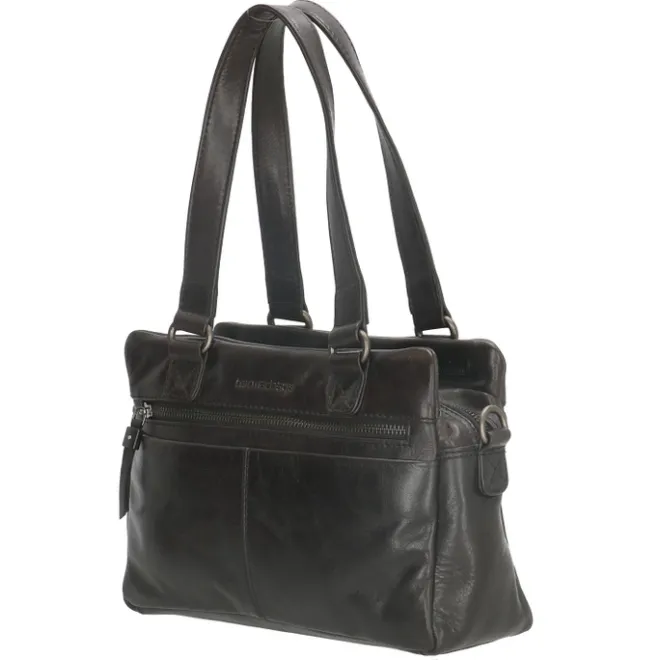 Discount Hide & Stitches Porto Handtas zwart