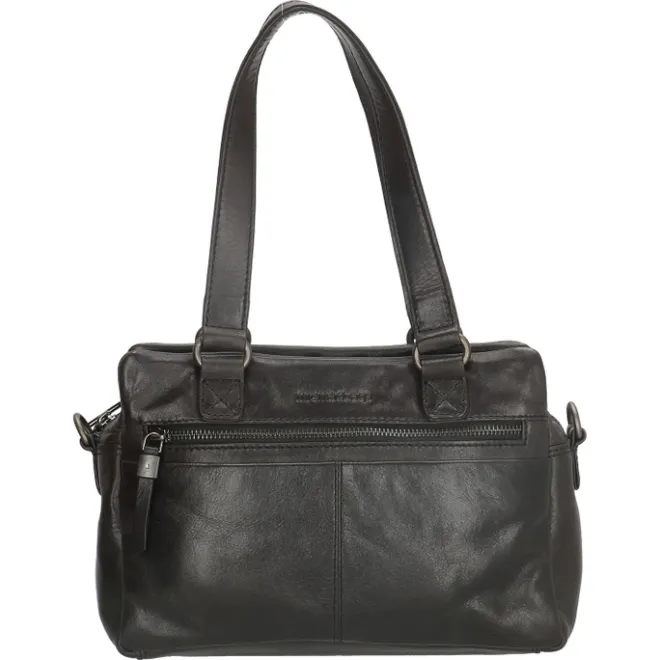 Discount Hide & Stitches Porto Handtas zwart