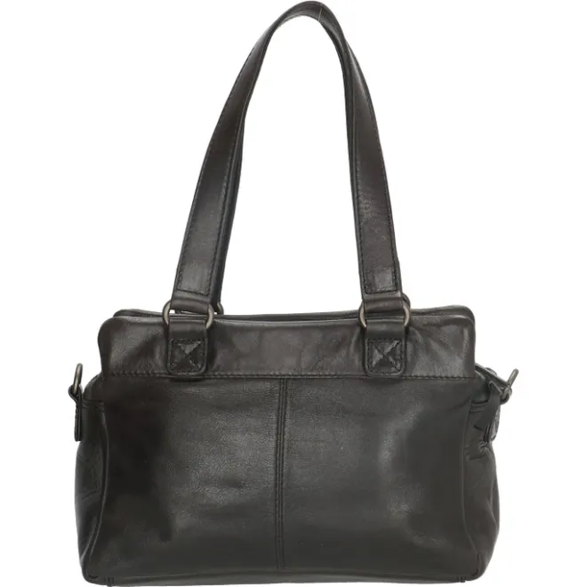 Discount Hide & Stitches Porto Handtas zwart