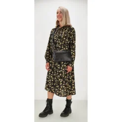 Online Hide & Stitches Porto Schoudertas III donker navy