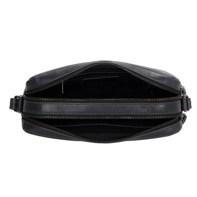 Hide & Stitches Porto Schoudertas II donker navy