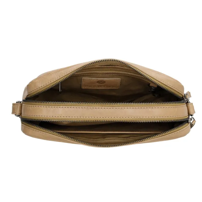 Best Hide & Stitches Porto Schoudertas II taupe