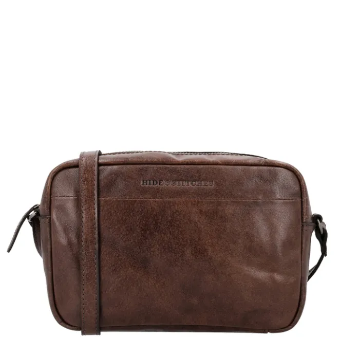 New Hide & Stitches Westland Crossbody dark brown