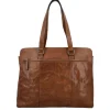 New Hide & Stitches Westland Laptopbag cognac