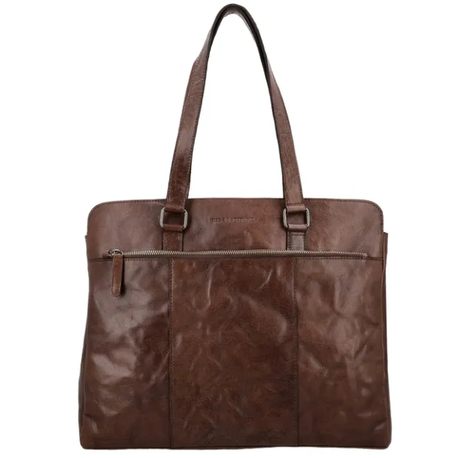 Discount Hide & Stitches Westland Laptopbag dark brown