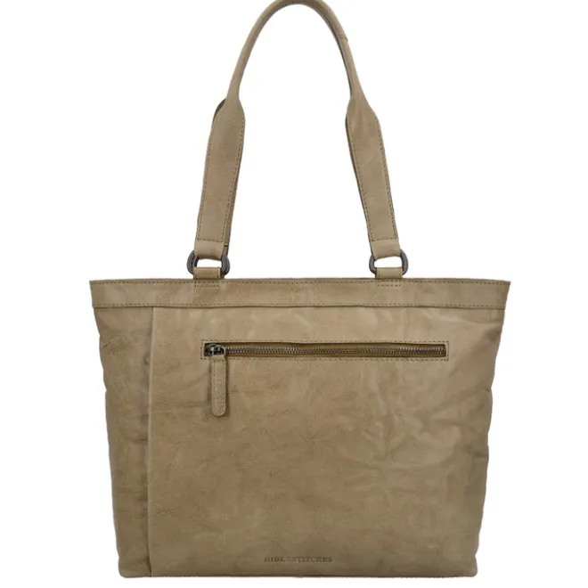 Best Hide & Stitches Westland Shopper taupe