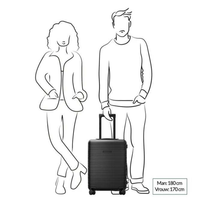 Best Horizn Studios H5 Essential Cabin Trolley all black