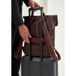 Hot Jost Lund Messenger Backpack brown