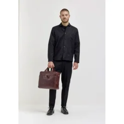 Best Jost Skagen Businessbag 2 Comp. brown
